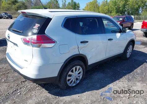 2016 Nissan Rogue S from USA, damaged, VIN KNMAT2MV9GP623048